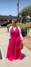 Tiered wide leg jumper