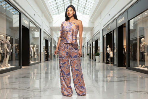 MISTY ONE SHOULDER SET