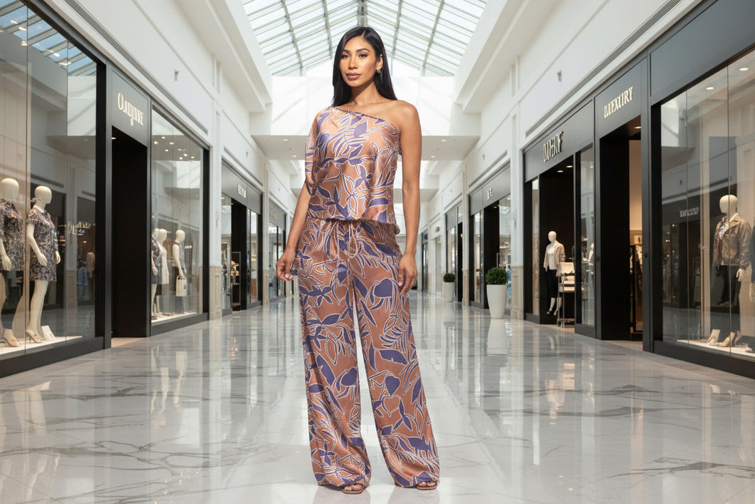 MISTY ONE SHOULDER SET