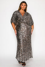 Shining star sequin maxi