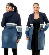 Denim Trench