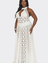 Sheer Eyelet Maxi