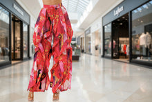 WAVVY DRAMA PRINT PANTS