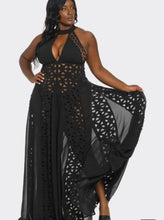 Sheer Eyelet Maxi